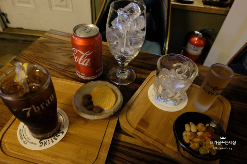 제주 성산 수입맥주 전문 주점부리 독도 라거